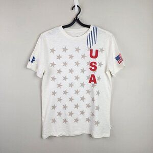 GAP sz XL kids USA t-shirt American flag Stars Stripes patriotic